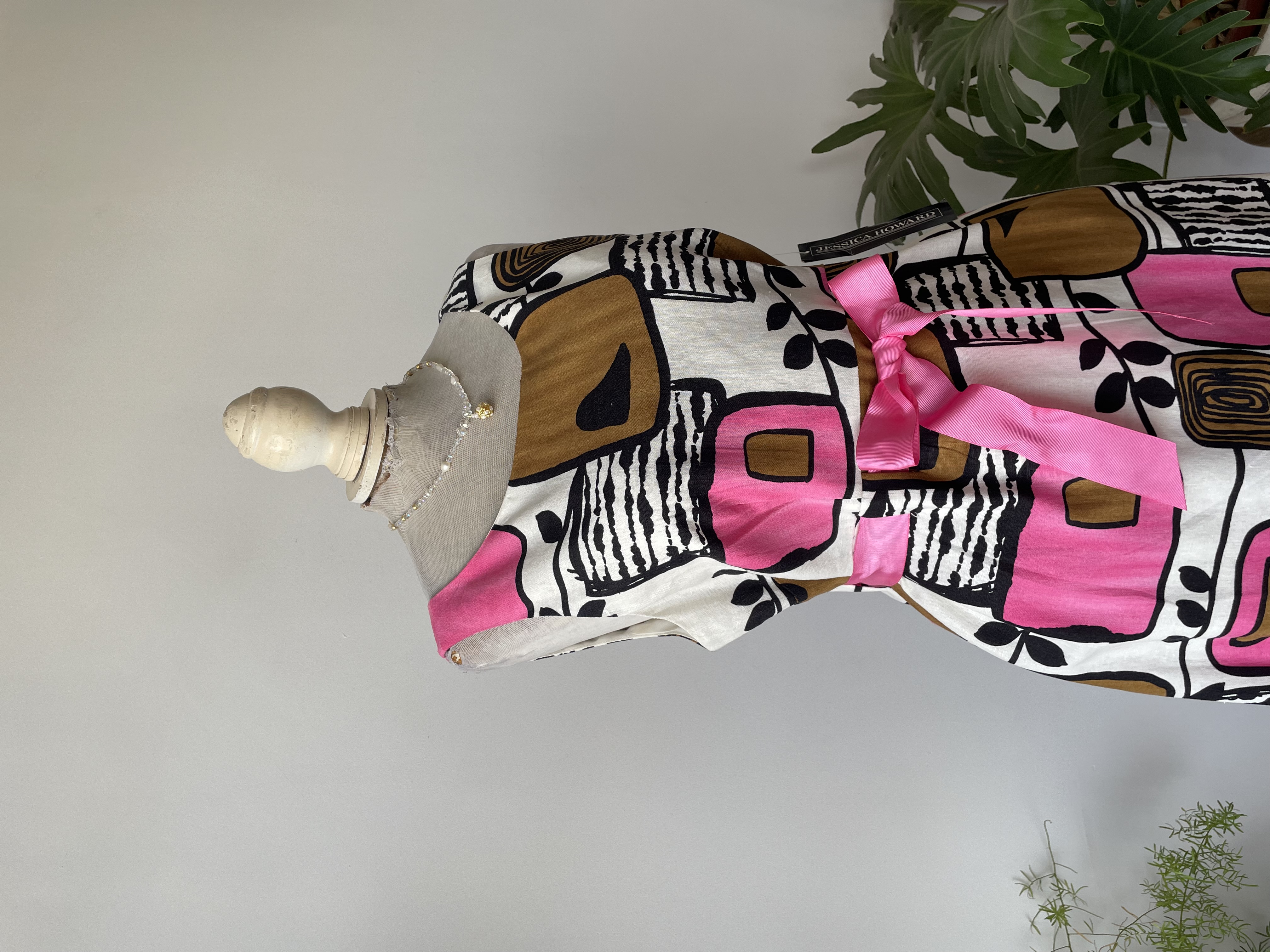 Vestido Lino. Talla: 12 (m) 2