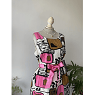 Vestido Lino. Talla: 12 (m) 2