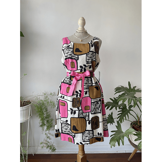 Vestido Lino. Talla: 12 (m)