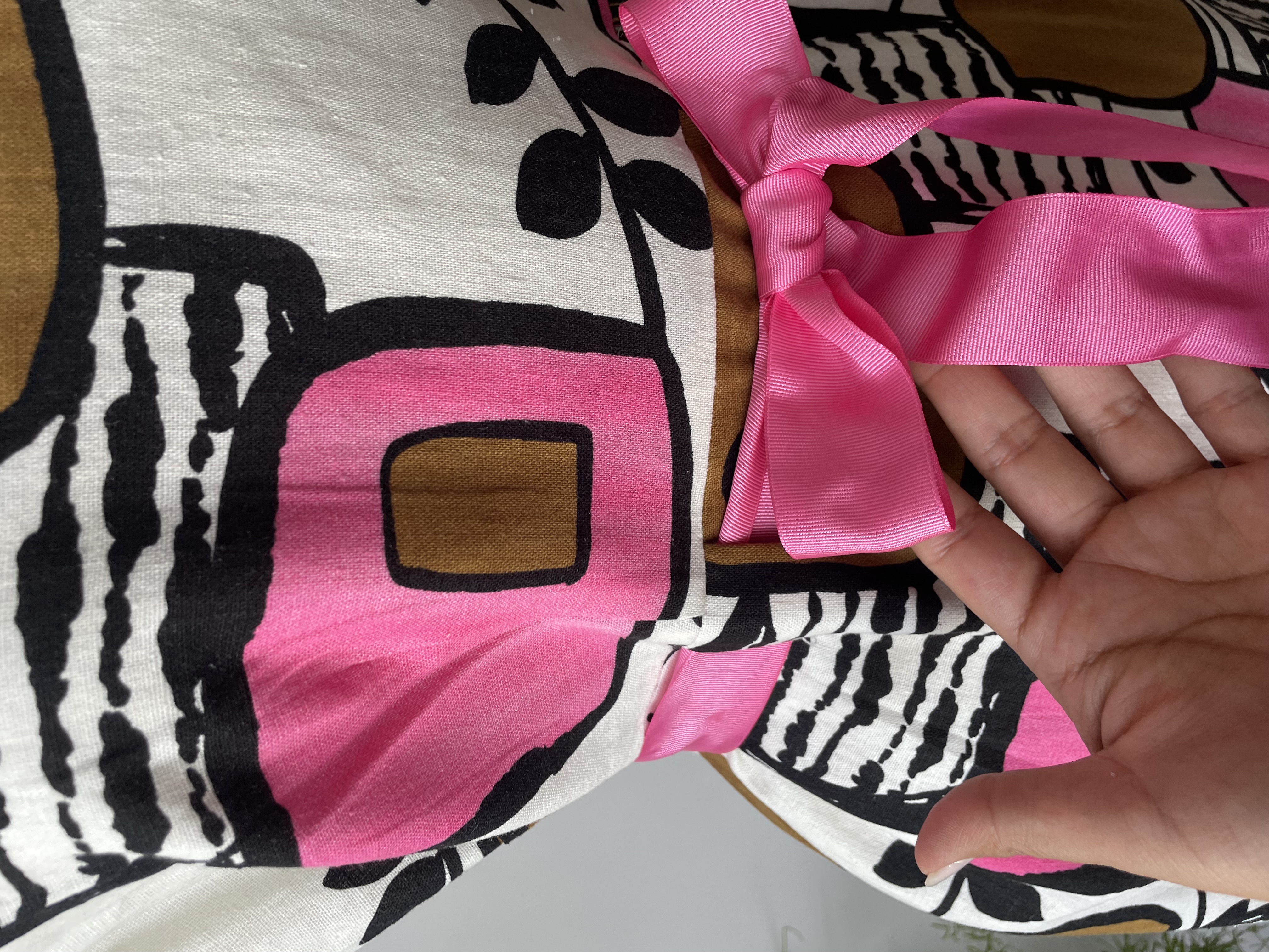 Vestido Lino. Talla: 12 (m) 4