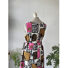 Vestido Lino. Talla: 12 (m) 5