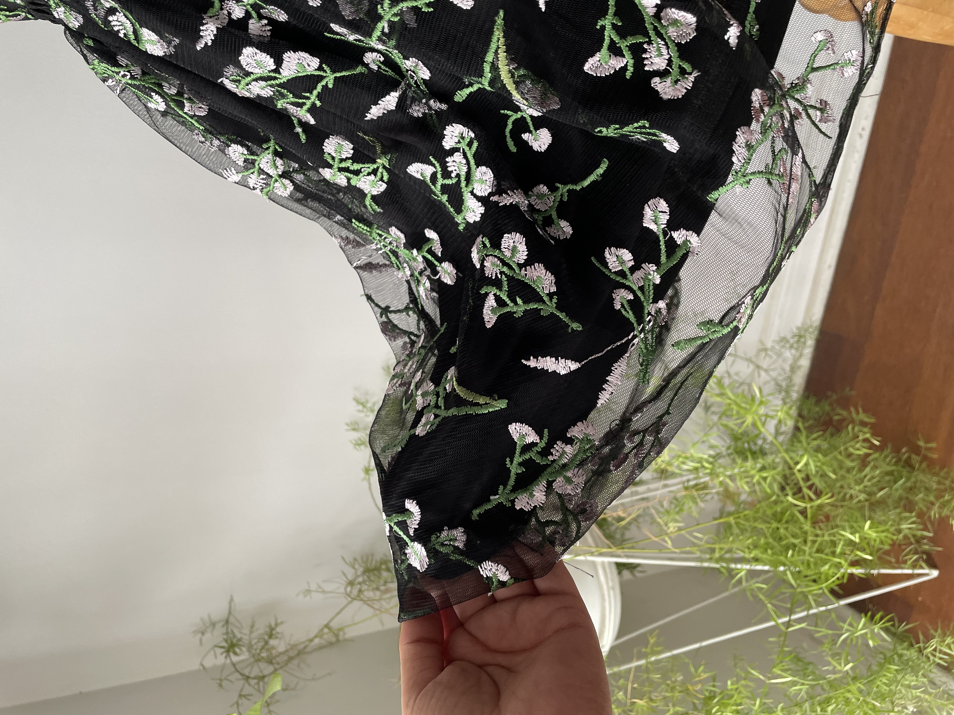 Vestido bordados. Talla: S 6