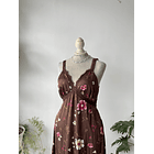 Vestido saten. Talla: M 2