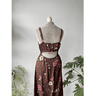 Vestido saten. Talla: M 4