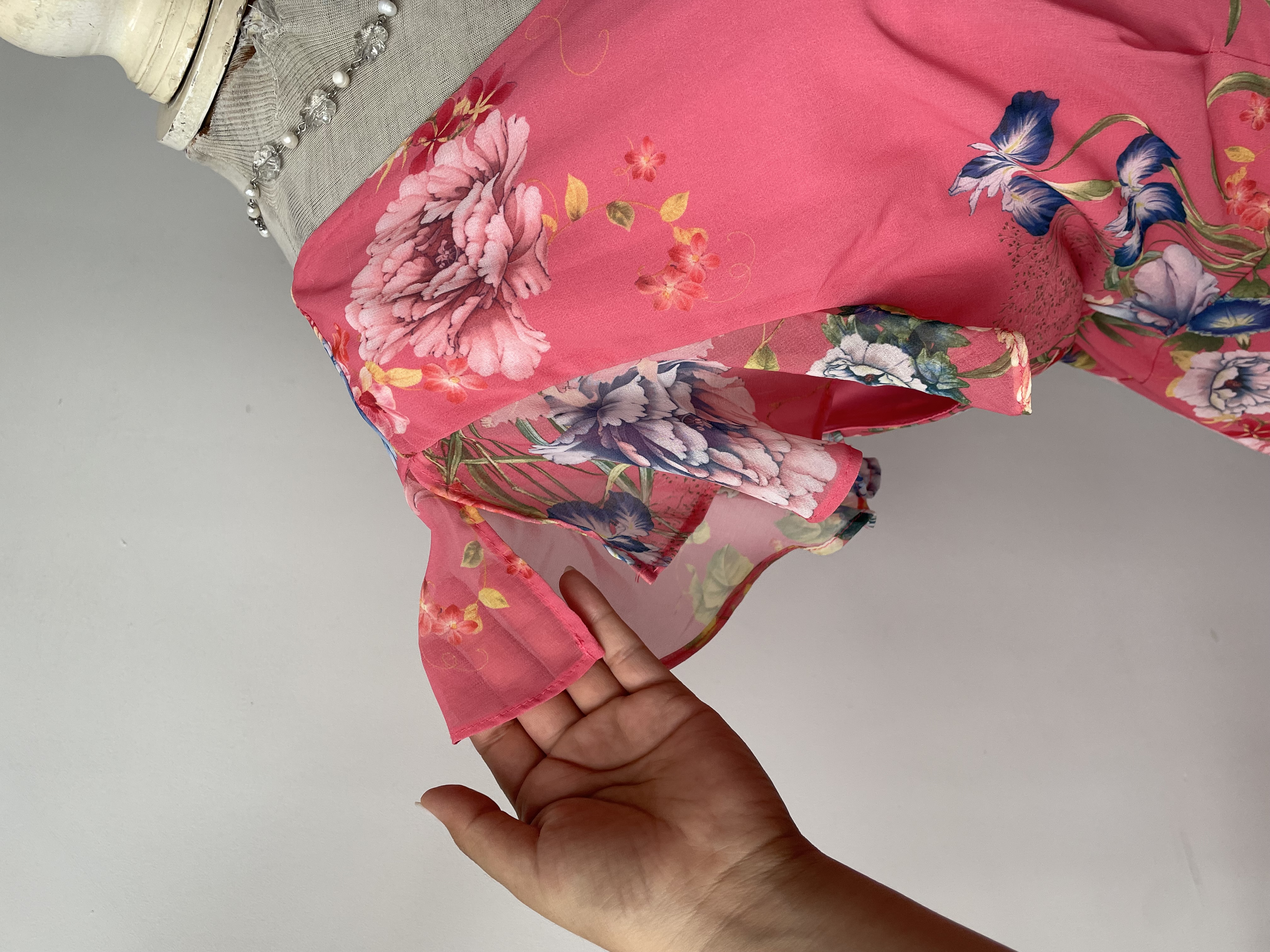 Vestido envolvente. Talla: L 4