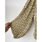 Blusa plisada. Talla: 10 (m) 3