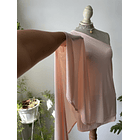 Vestido rosa capa. Talla: 10 (S/M) 4