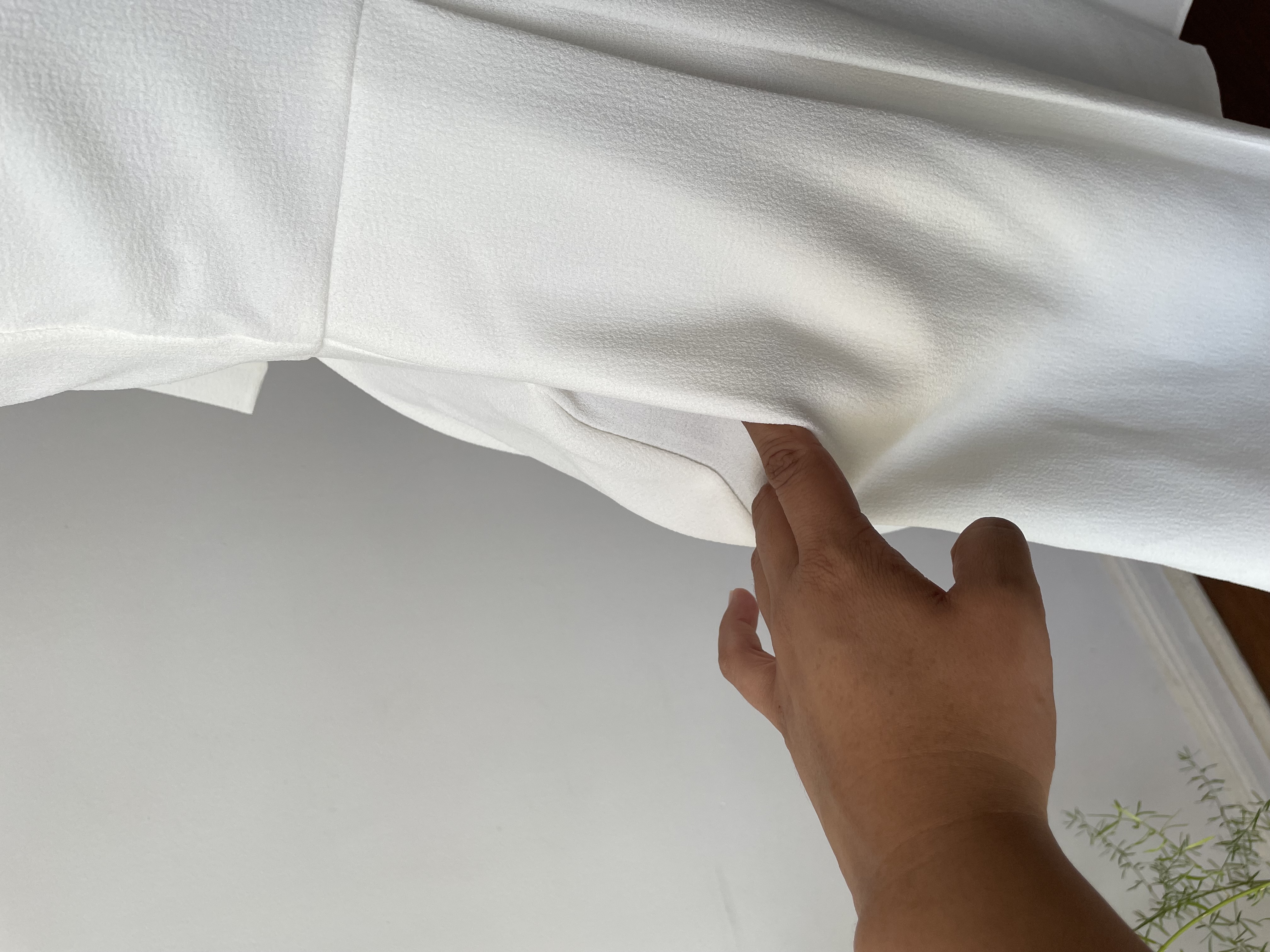 Vestido blanco. Talla: M (38) 4