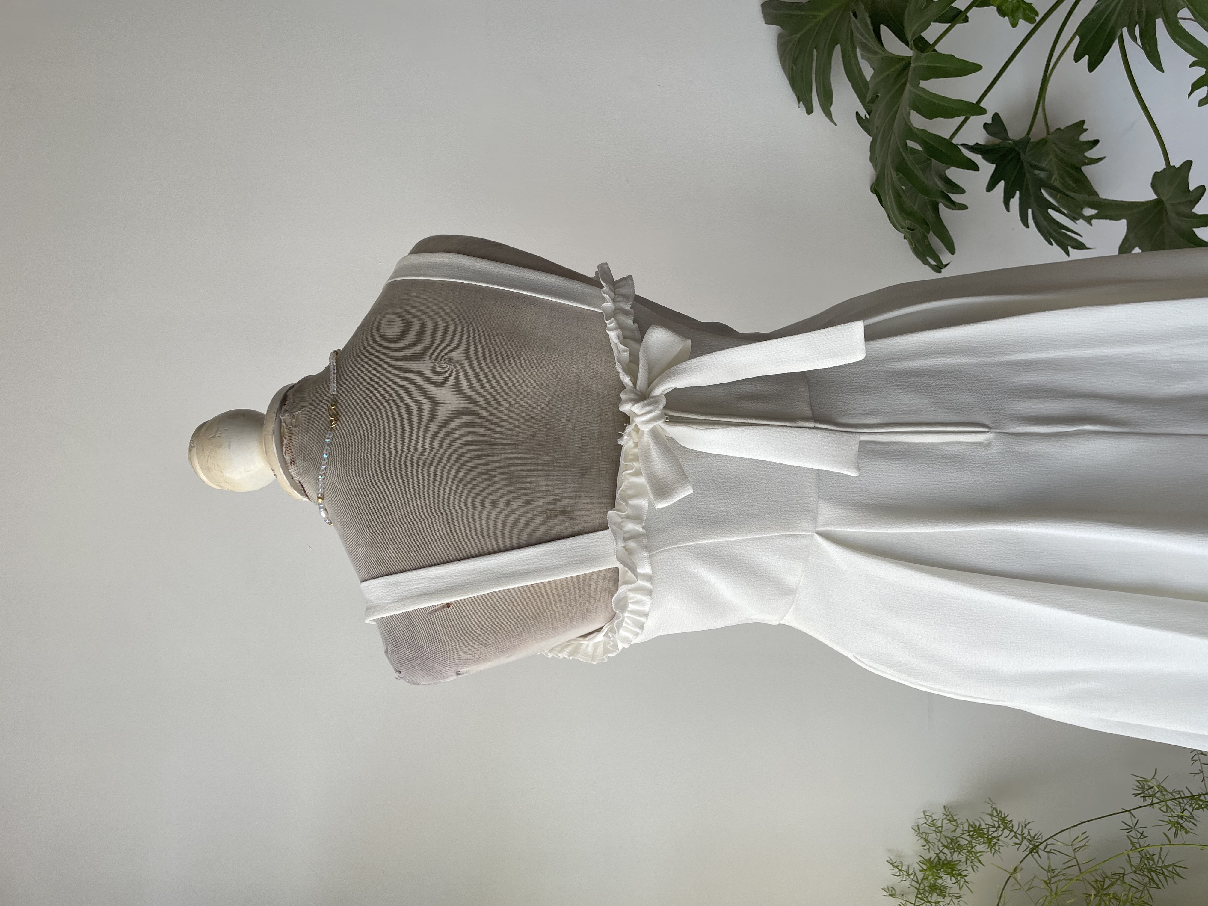 Vestido blanco. Talla: M (38) 6