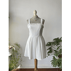 Vestido blanco. Talla: M (38) 1