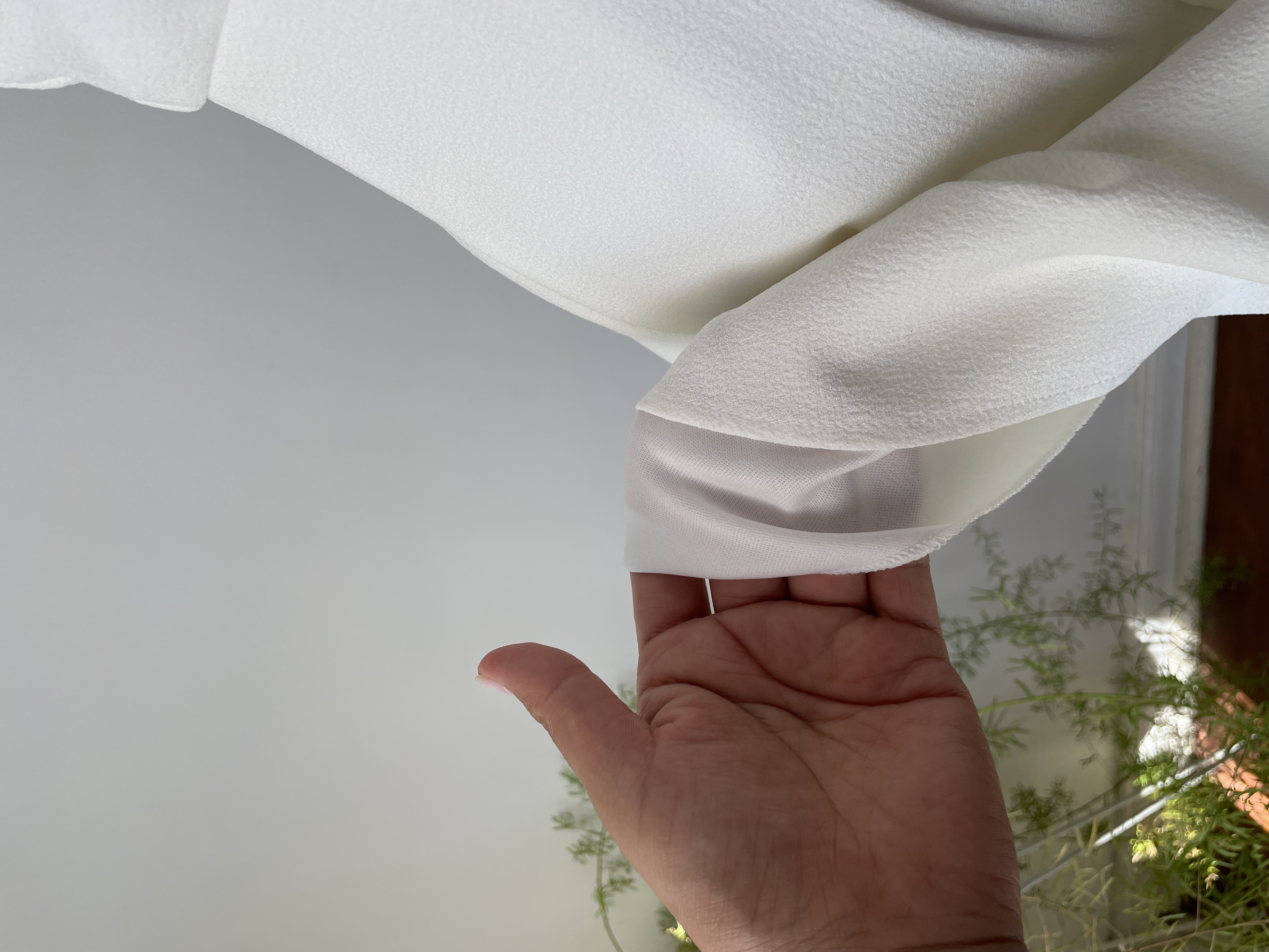 Vestido blanco. Talla: M (38) 5