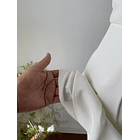 Vestido blanco. Talla: M (38) 5