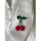 Cardigan guinda. Talla: S/M 3