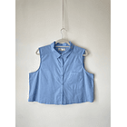 Blusa celeste. Talla: L 1