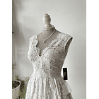 Vestido encaje. Talla: XS 3