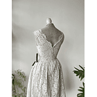 Vestido encaje. Talla: XS 5