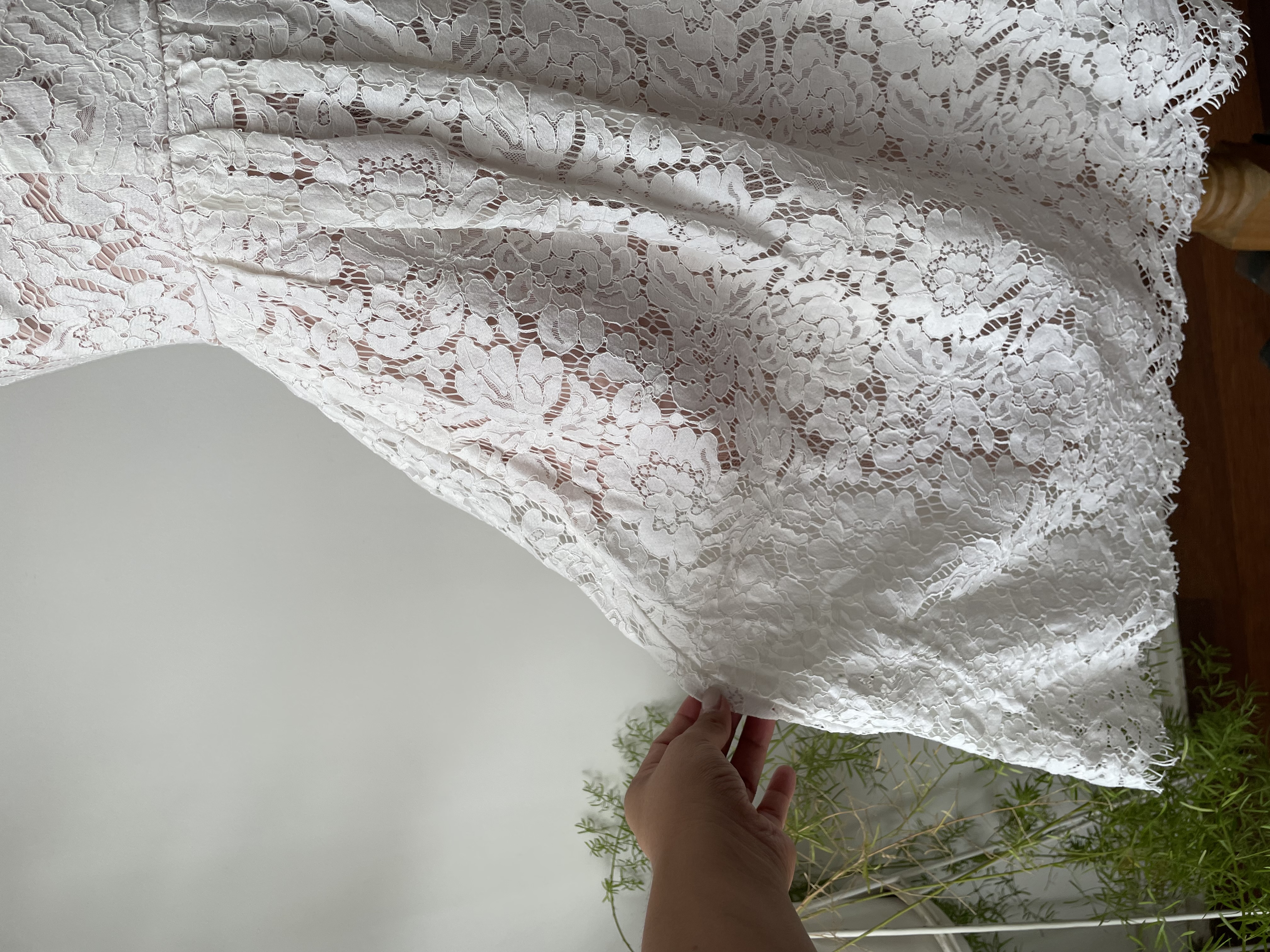 Vestido encaje. Talla: XS 6