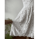 Vestido encaje. Talla: XS 6