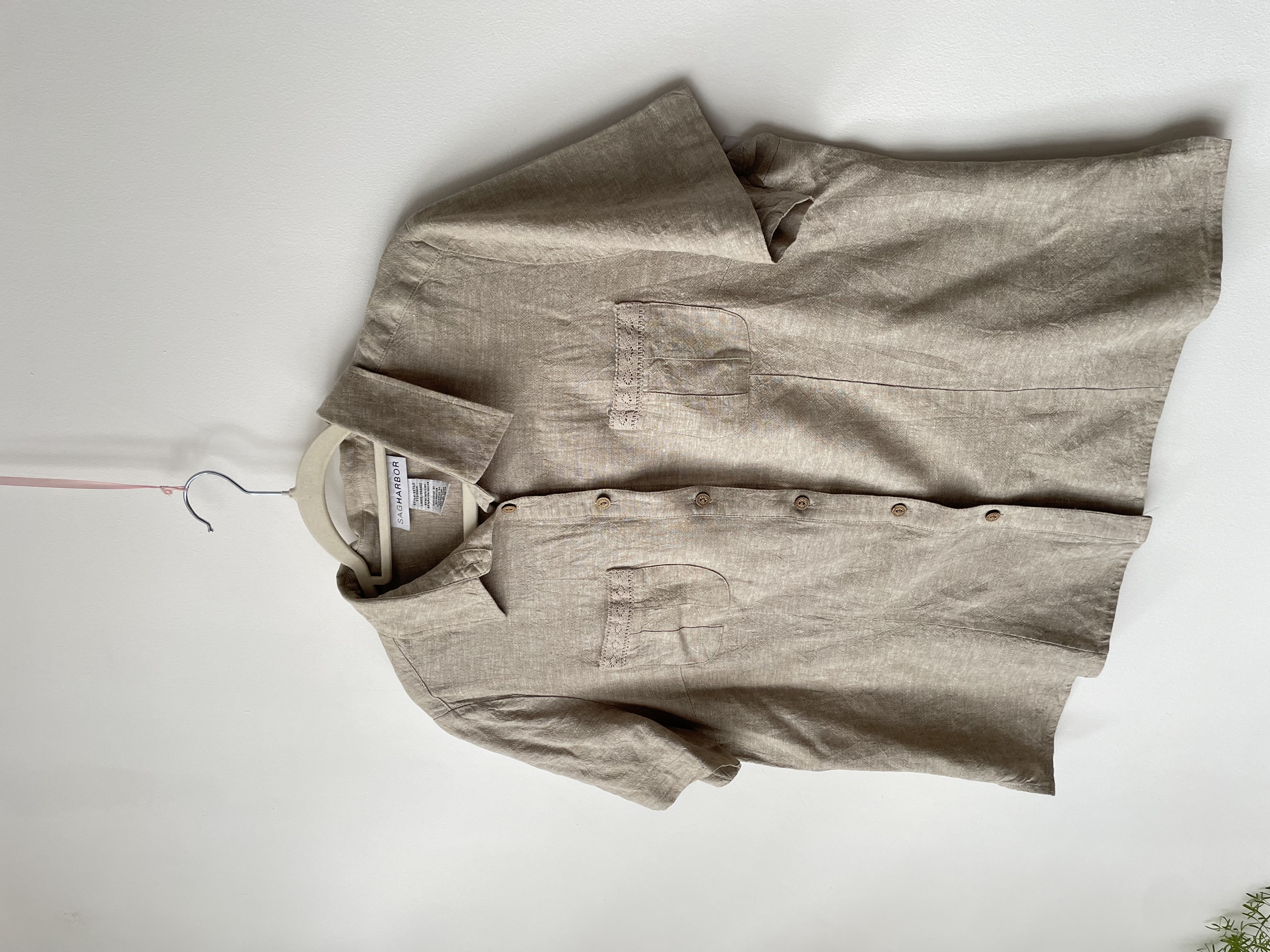 Blusa lino. Talla. M 2