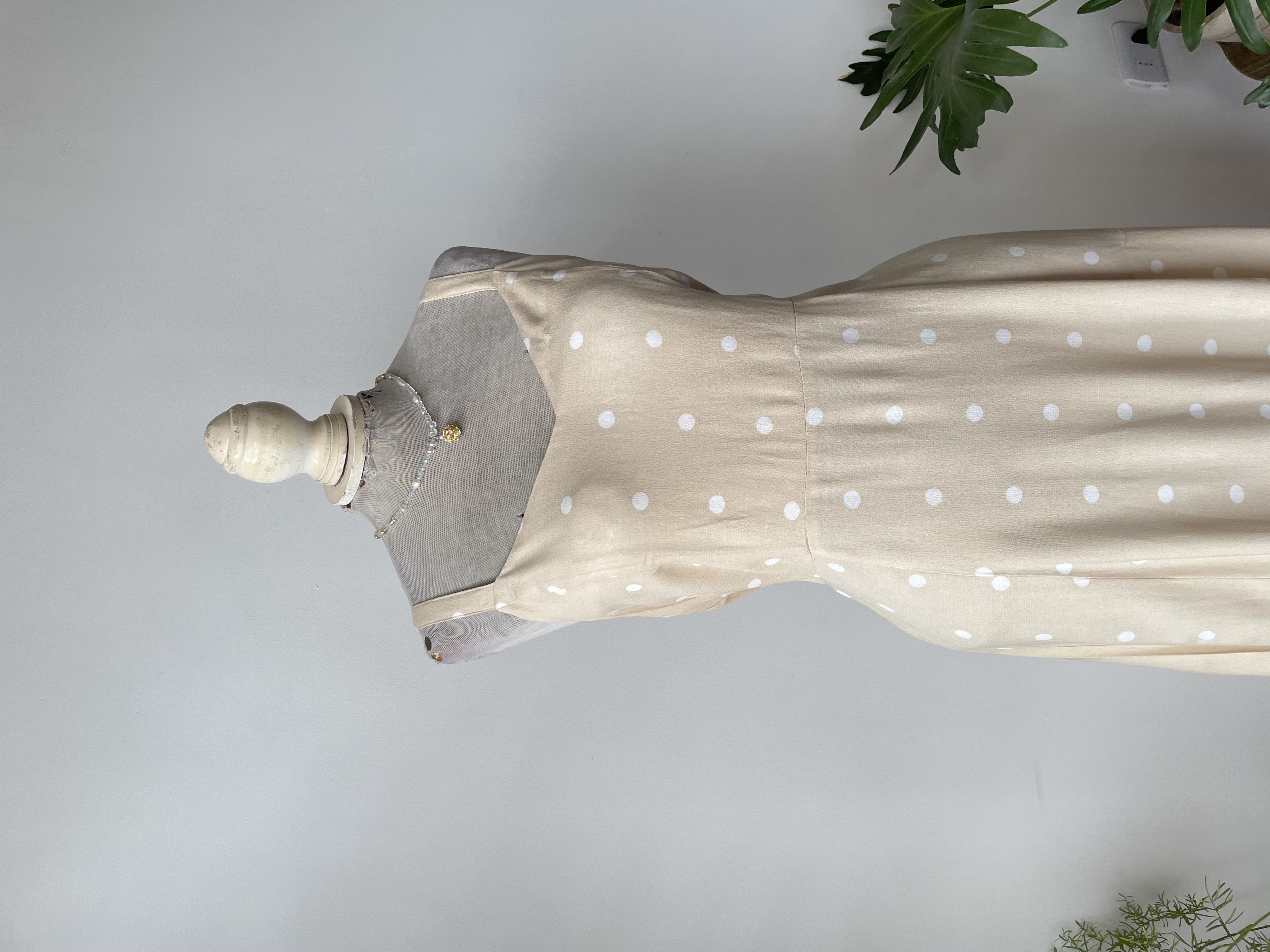 Vestido dot. Talla: M grande 2