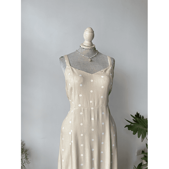 Vestido dot. Talla: M grande