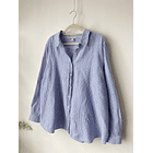Blusa rayada lino. Talla: 3XL 2