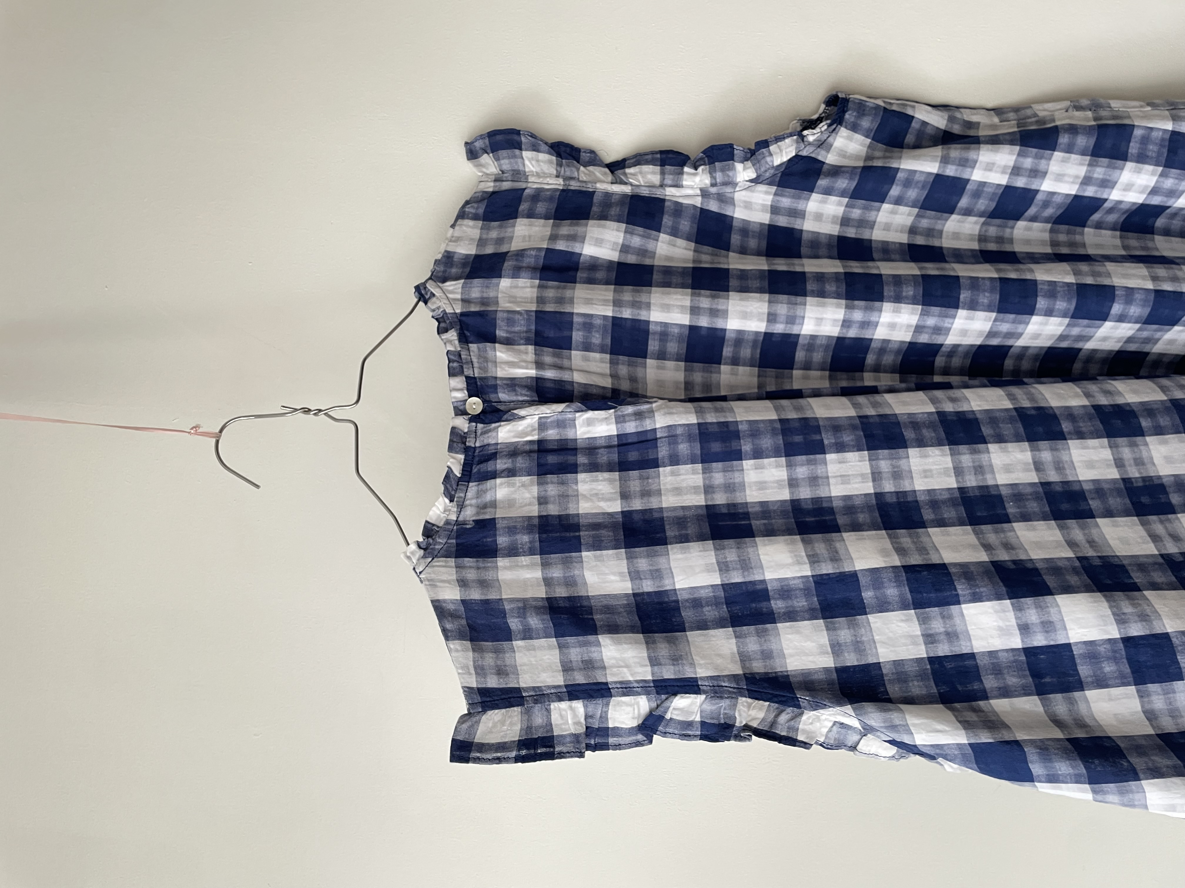 Blusa cuadrillé. Talla: L 3