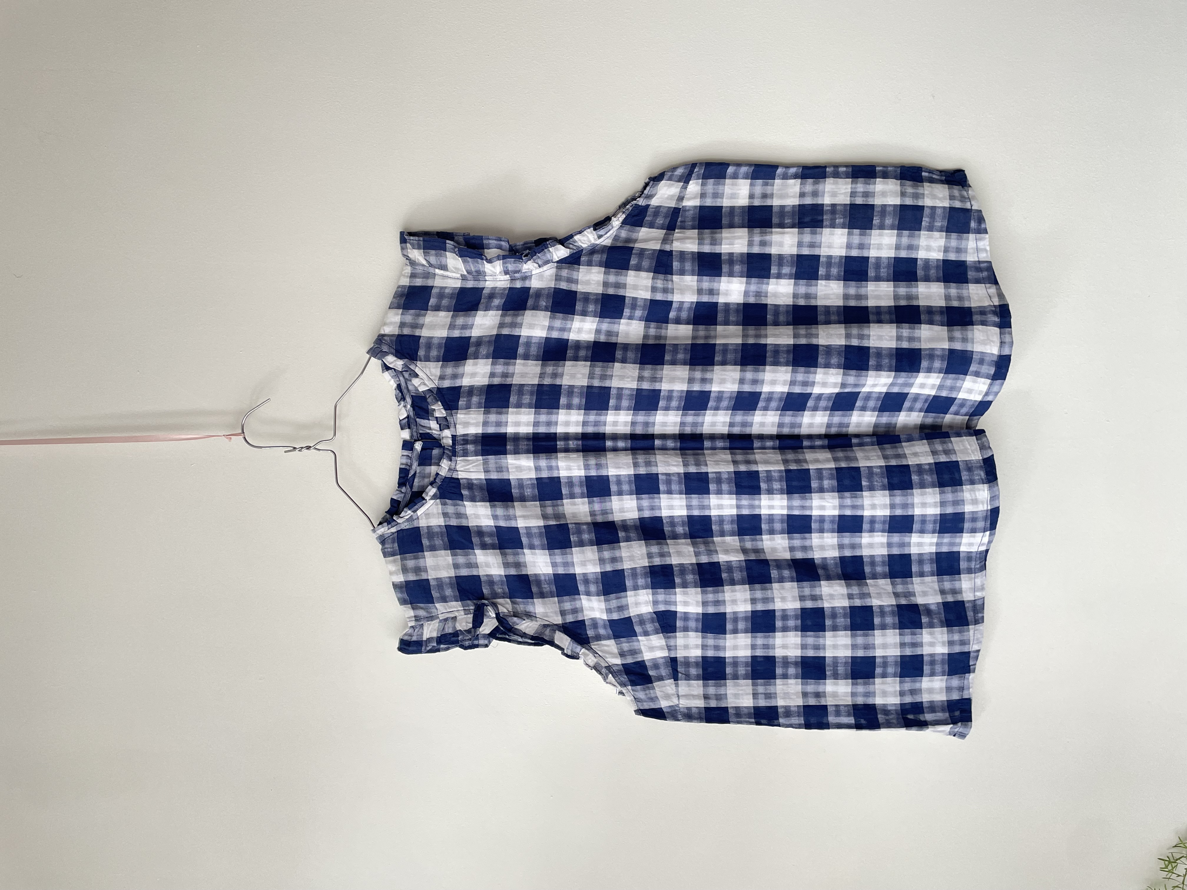 Blusa cuadrillé. Talla: L 1