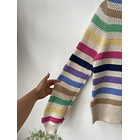 Sweater rayas. Talla: M 3