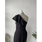 Enterito negro asimétrico. Talla: M 3