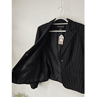 Blazer rayado. Talla: 12 (m/l) 6