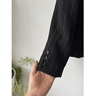 Blazer rayado. Talla: 12 (m/l) 3
