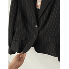 Blazer rayado. Talla: 12 (m/l) 4