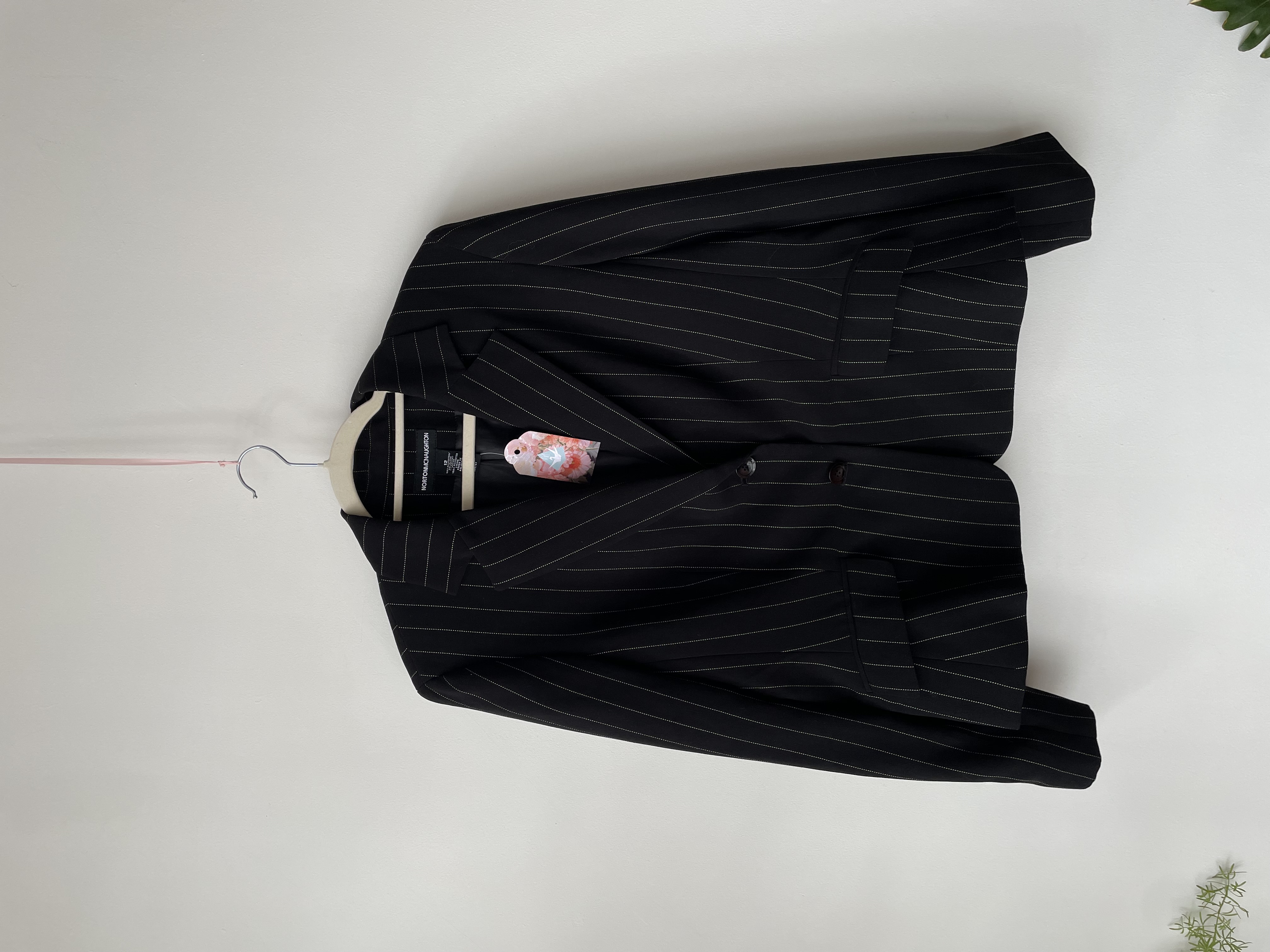 Blazer rayado. Talla: 12 (m/l) 1