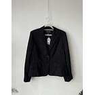 Blazer rayado. Talla: 12 (m/l) 1