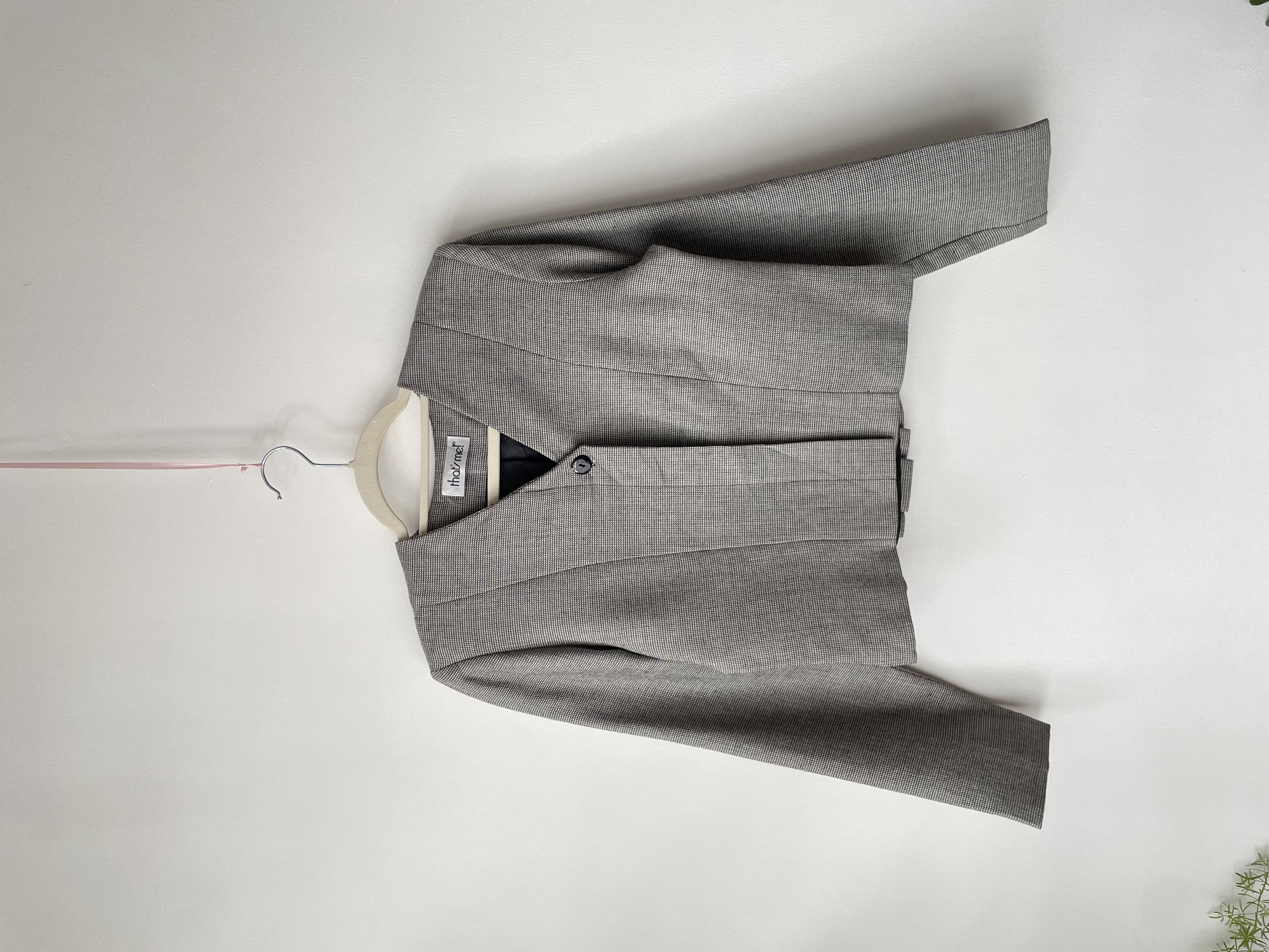 Blazer gris. Talla: s 1