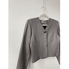 Blazer gris. Talla: s 2