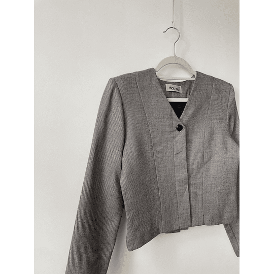Blazer gris. Talla: s