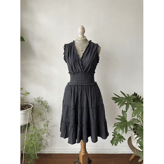 Vestido líneas. Talla: m