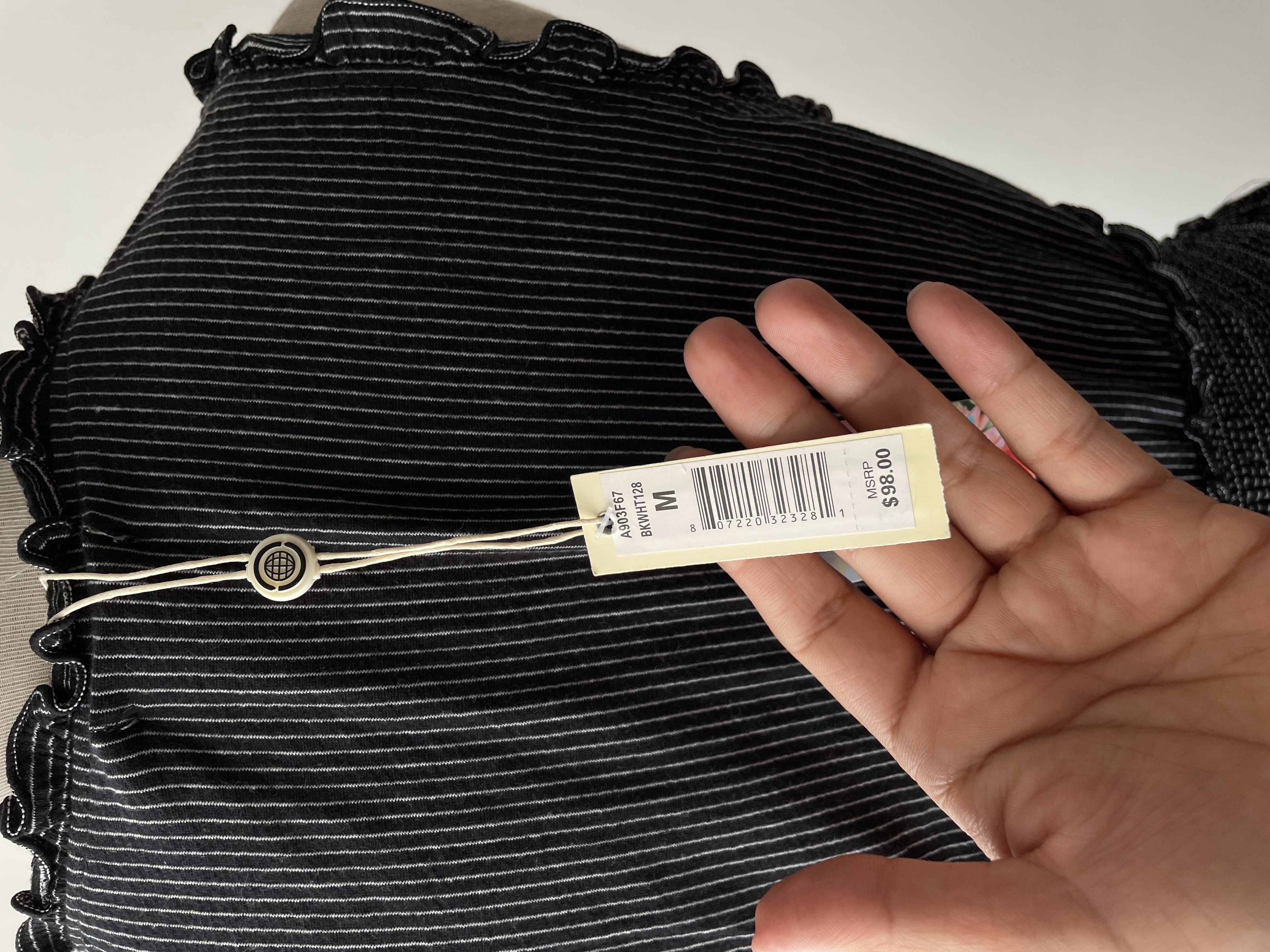 Vestido líneas. Talla: m 4