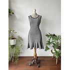 Vestido b/n. Talla: M 1