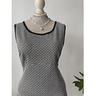 Vestido b/n. Talla: M 3