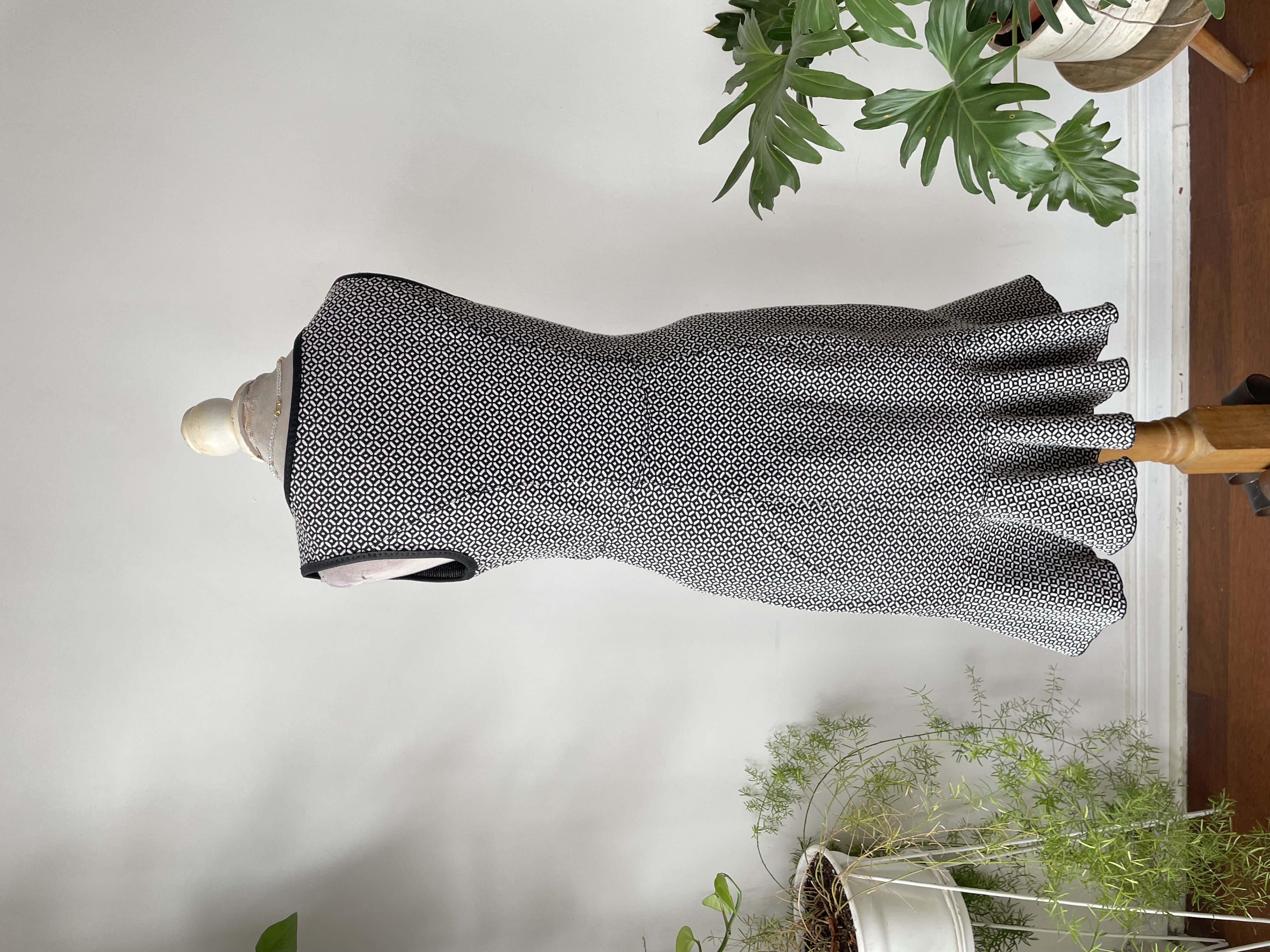 Vestido b/n. Talla: M 5