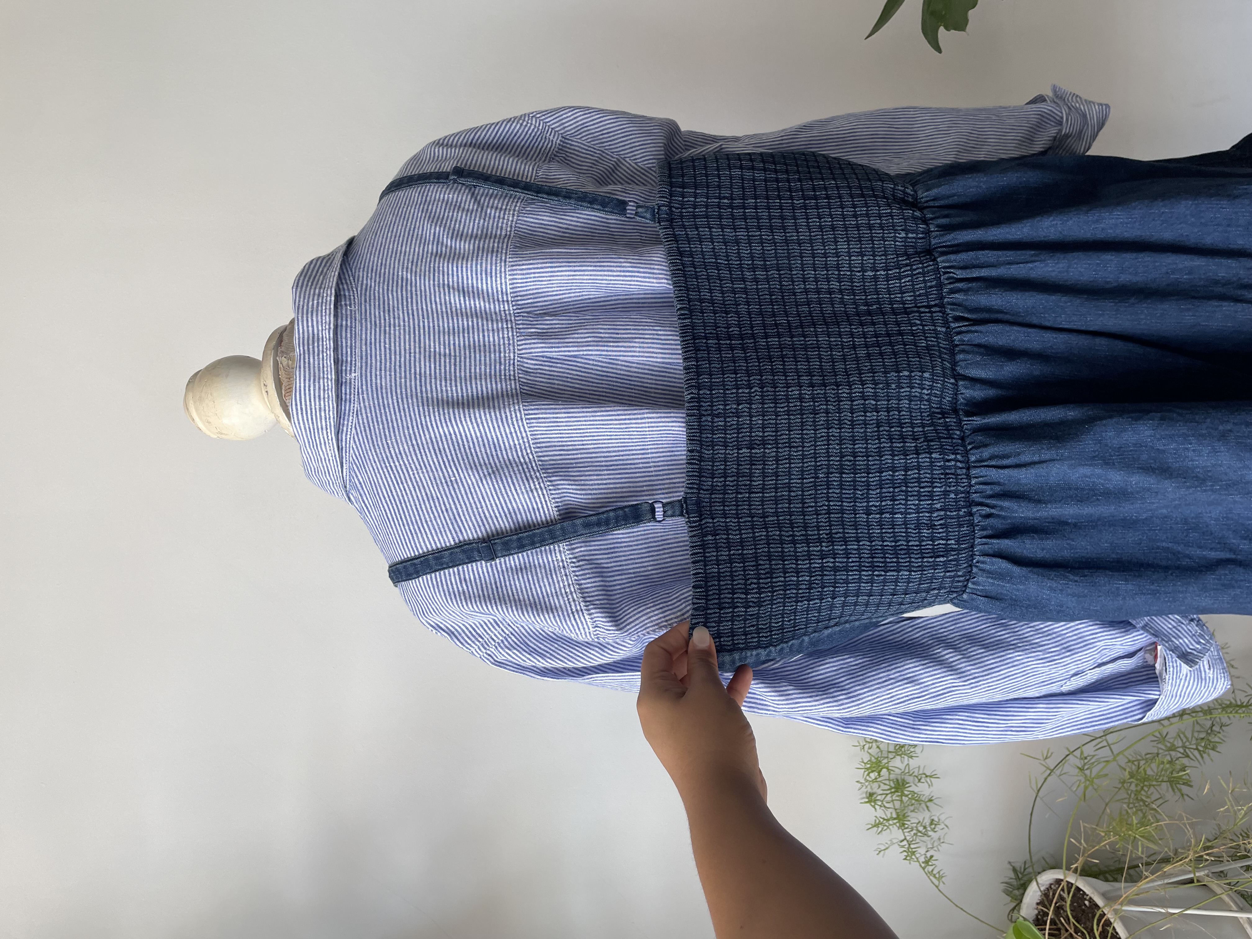 Vestido denim. Talla: 2XL 3