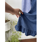 Vestido denim. Talla: 2XL 4