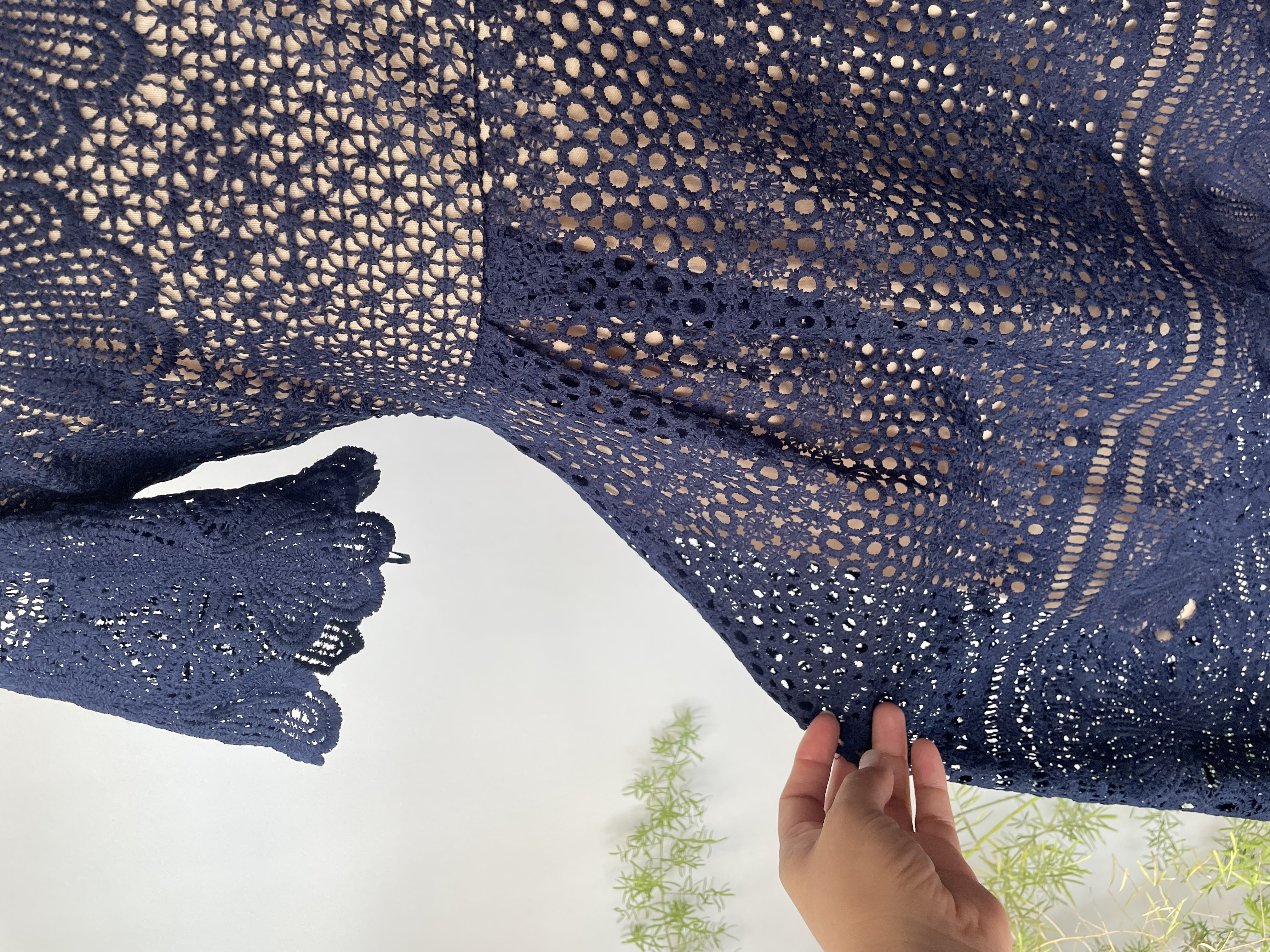 Vestido azul. Talla: M  4