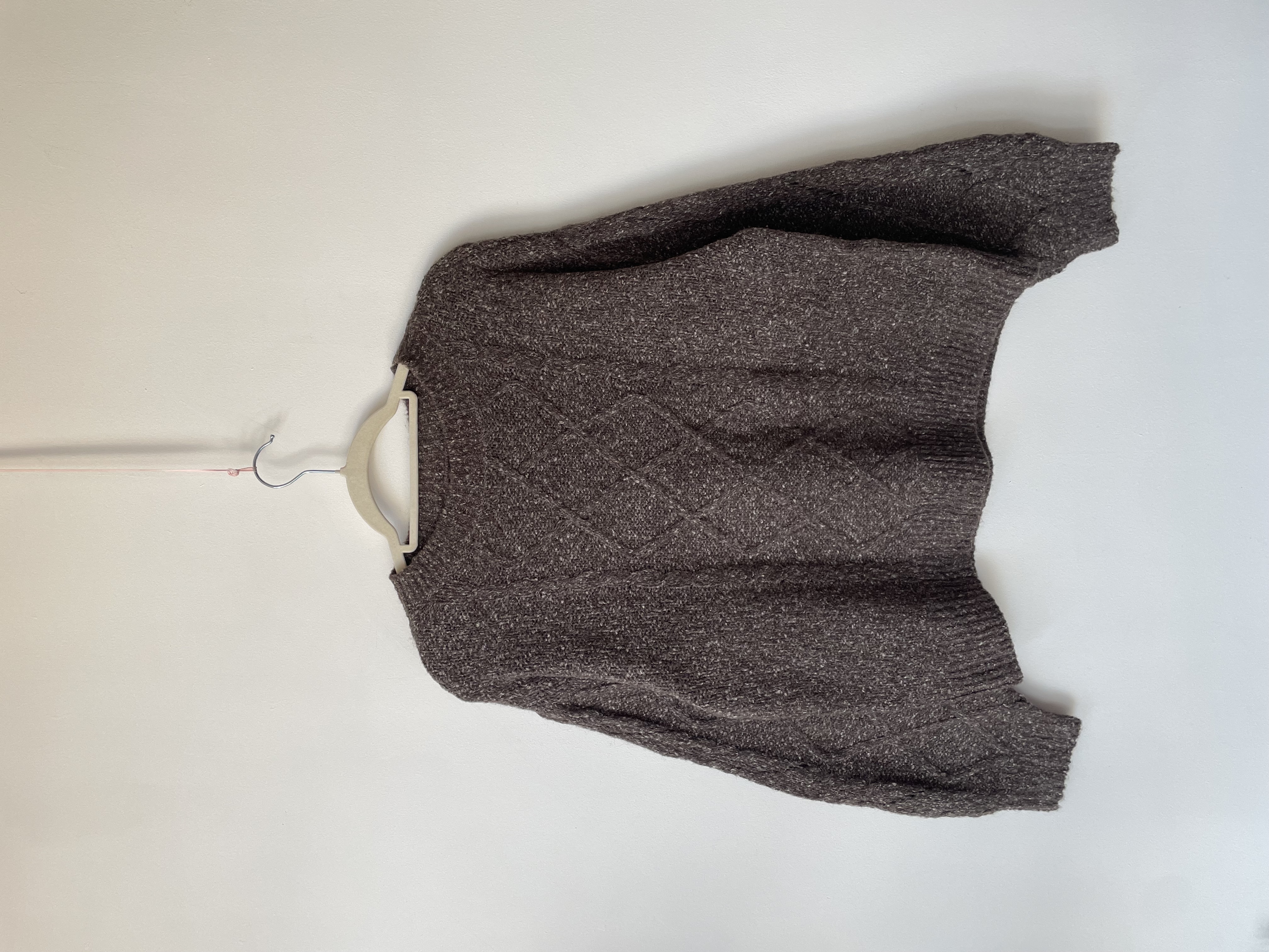 Sweater café. Talla: M/L 1