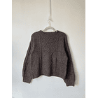 Sweater café. Talla: M/L 1