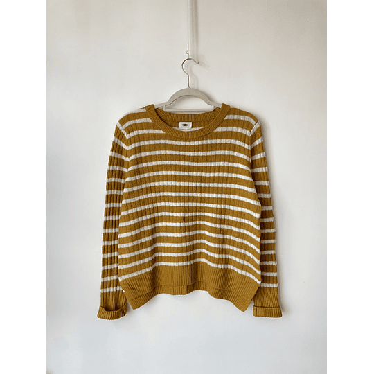 Sweater rayado. Talla. M