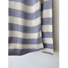 Sweater rayas celeste. Talla: xL 3
